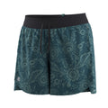 Women's Active Lined 4" Short Twilight Rustic Floral - ver - 5