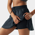 Women's Active Lined Skirt Multi Floral Party - ver - 4