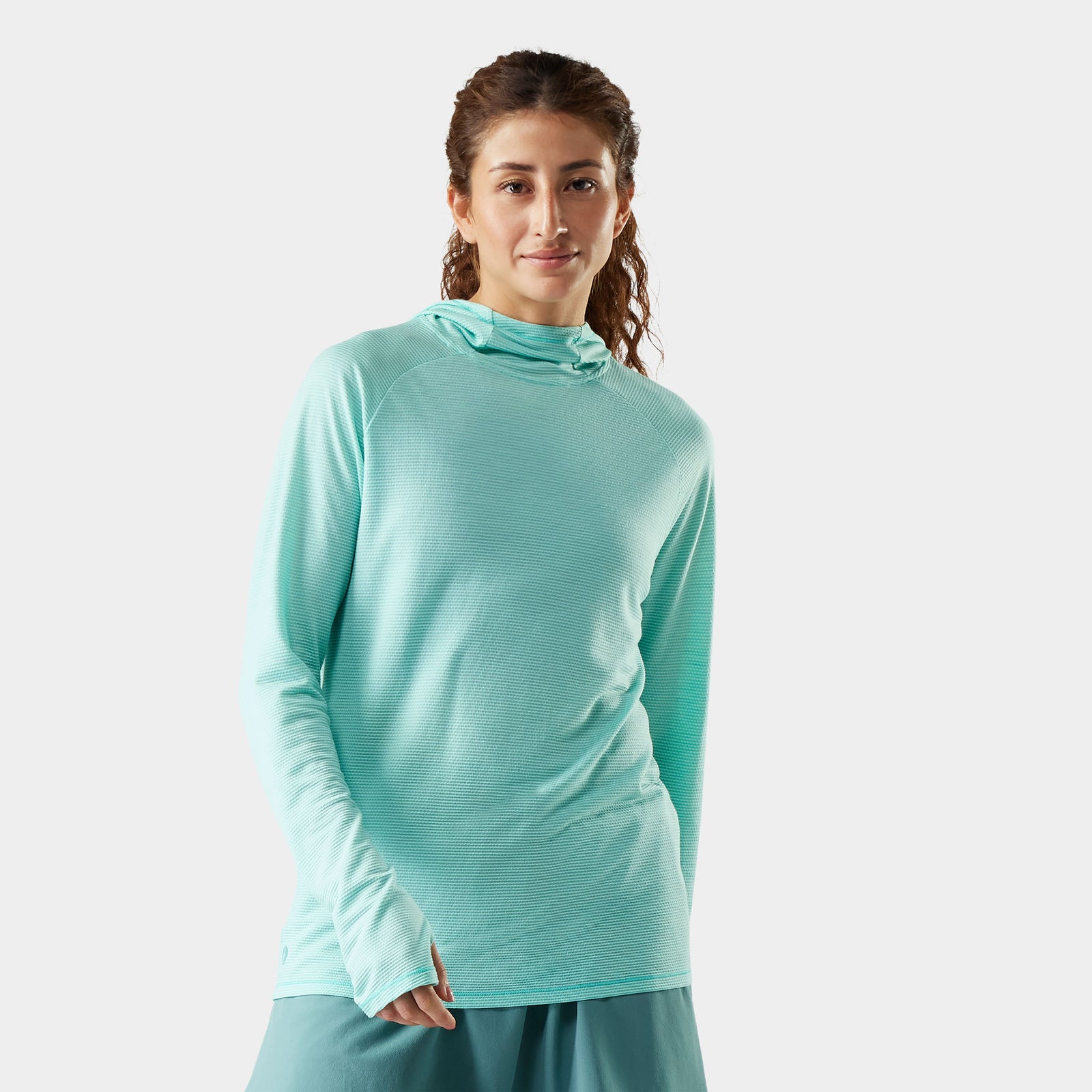 Haut à capuchon Active Mesh pour femmes  - voir - 1