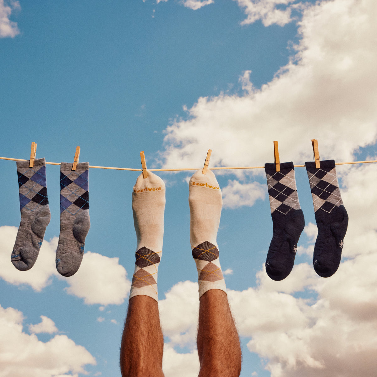 men's smartwool dress socks Everyday Diamond Jim Argyle Crew Do not iron Cores:Pink E5-0 Bloom all season in