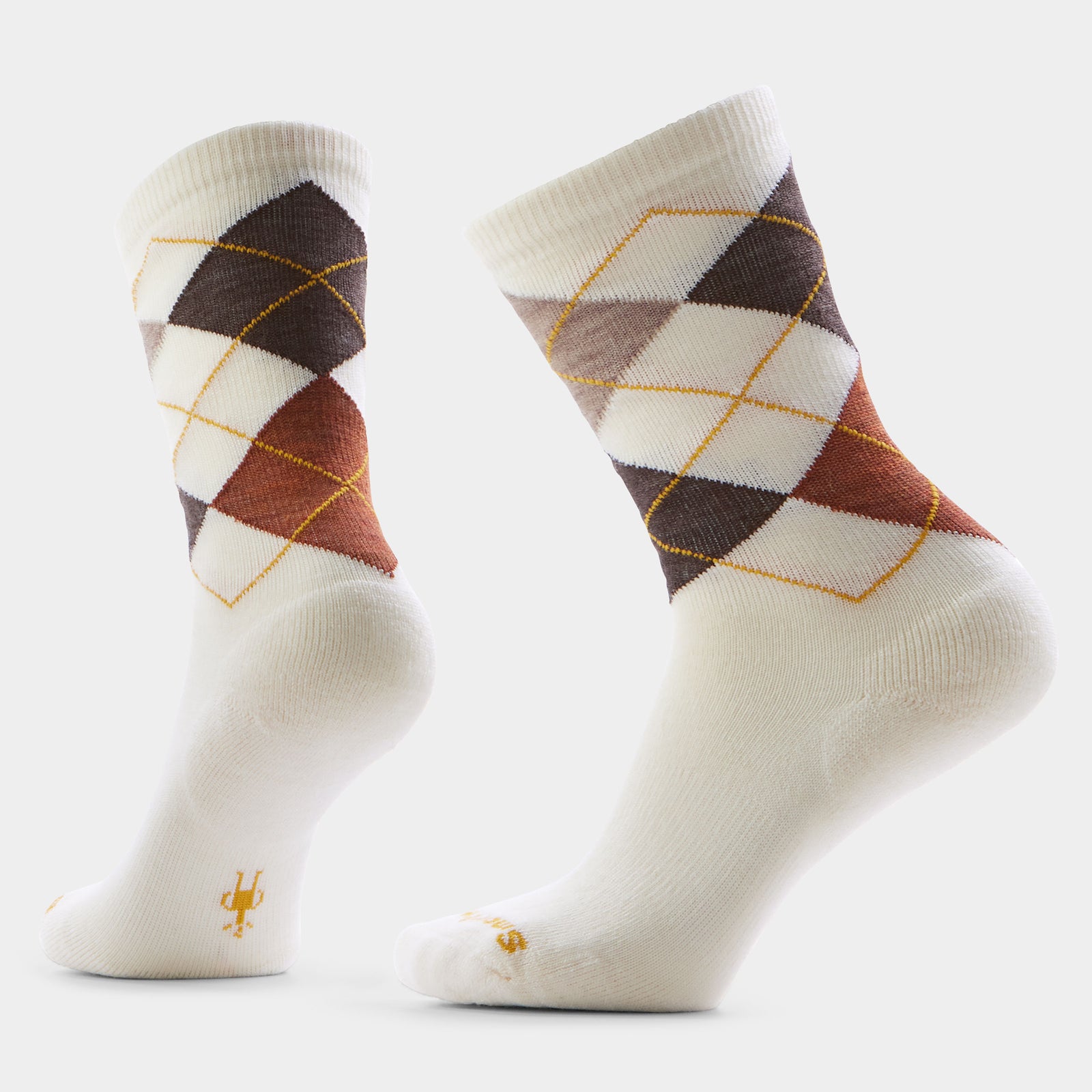 Smartwool Everyday Diamond Jim Argyle Crew Socks Black / M Smartwool Everyday Diamond Jim Argyle Crew Socks Black / M