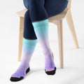 Chaussette de ski sous-genou Ombre coussin ciblé pour femmes  - voir - 2