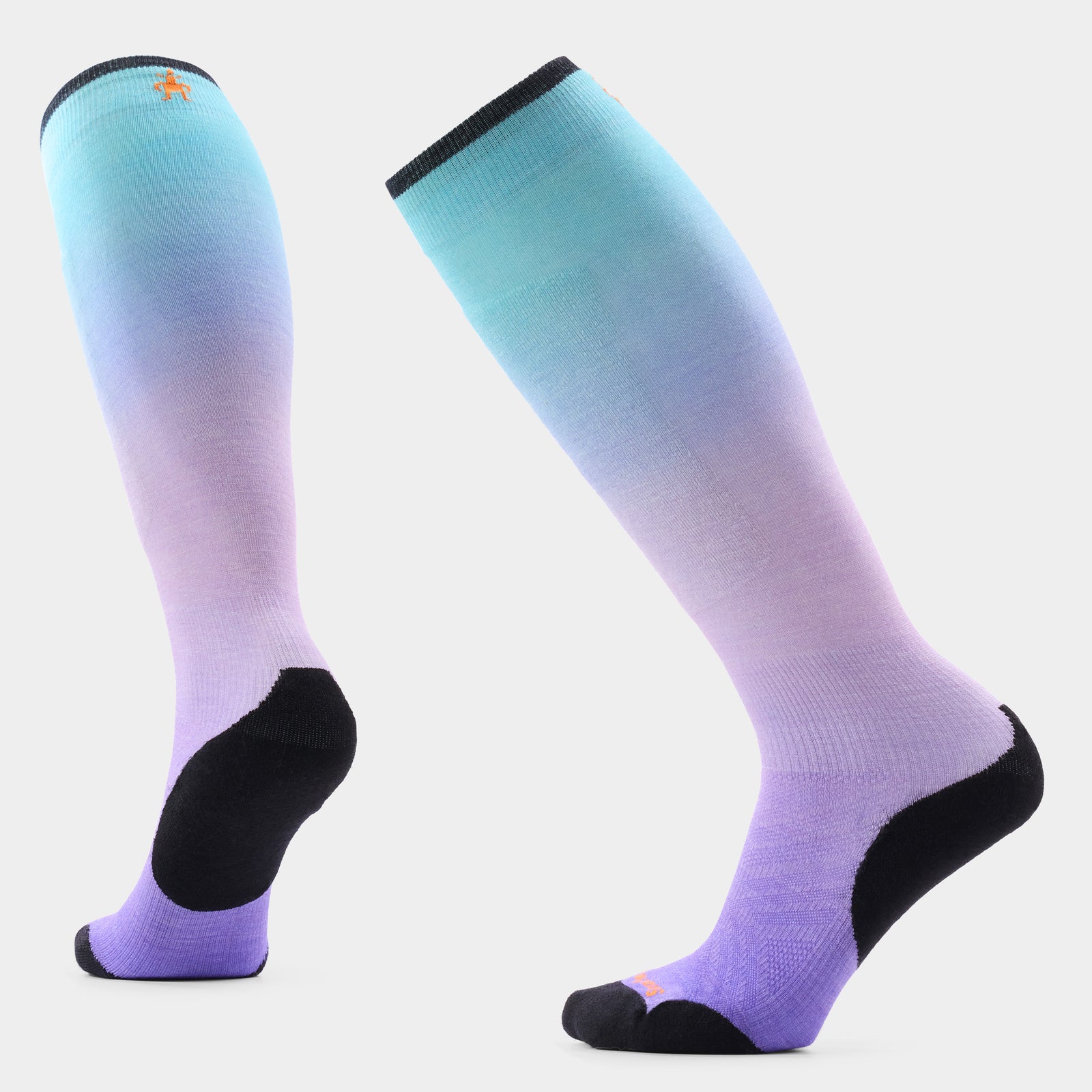 Chaussette de ski sous-genou Ombre coussin ciblé pour femmes  - voir - 1