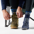 Hike Striped Crew Socks Ash - ver - 8