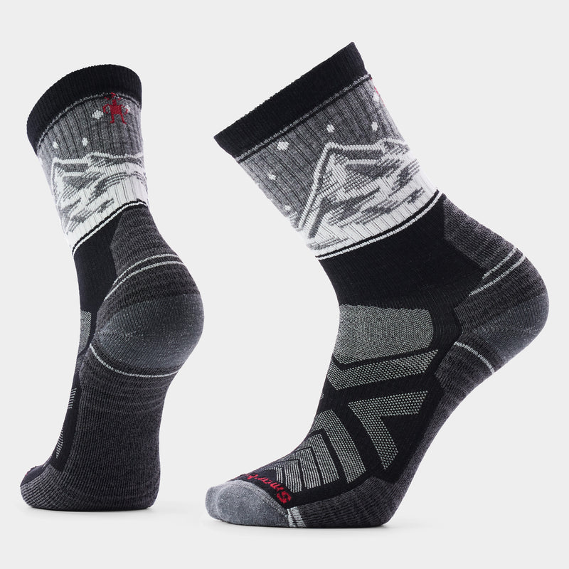 Hike Valley View Crew Socks - Black / L