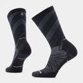 Run Pattern Crew Socks White - ver - 4