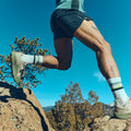 Run Cold Weather Horizons Crew Socks White - ver - 4