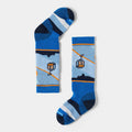 Chaussette de sport d’hiver sous-genou Gondola Games coussin complet pour enfants  - voir - 1