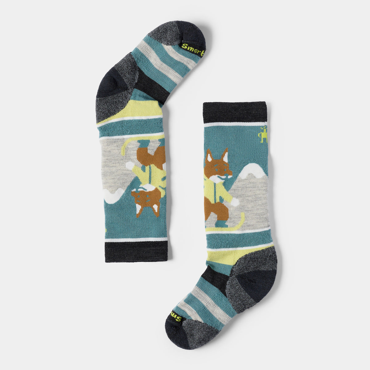 Kids' Wintersport Fox Glade Over the Calf Socks Picante - ver - 1