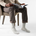 Everyday Basketweave Crew Socks Ash - voir - 2