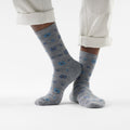 Everyday Wellshire Crew Socks Light Gray - ver - 2
