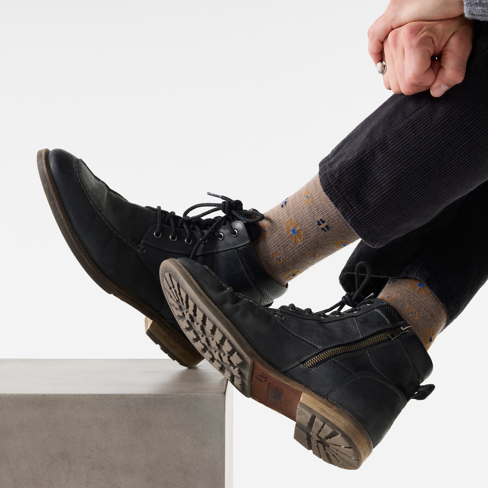 Everyday Wellshire Crew Socks Light Gray - voir - 2