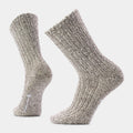 Everyday Cozy Heritage Rib Crew Socks Fossil - ver - 1