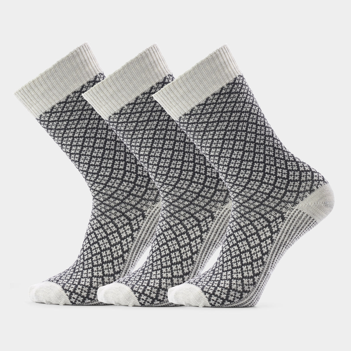Everyday Cozy Mercantile Crew Socks 3-Pack  - ver - 1