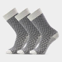 Everyday Cozy Mercantile Crew Socks 3-Pack
