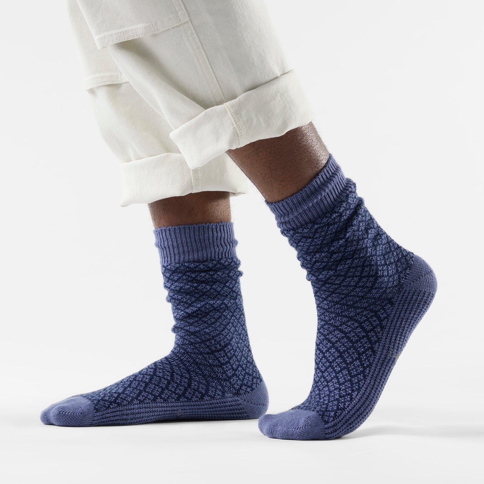Everyday Cozy Mercantile Crew Socks Ash - voir - 8