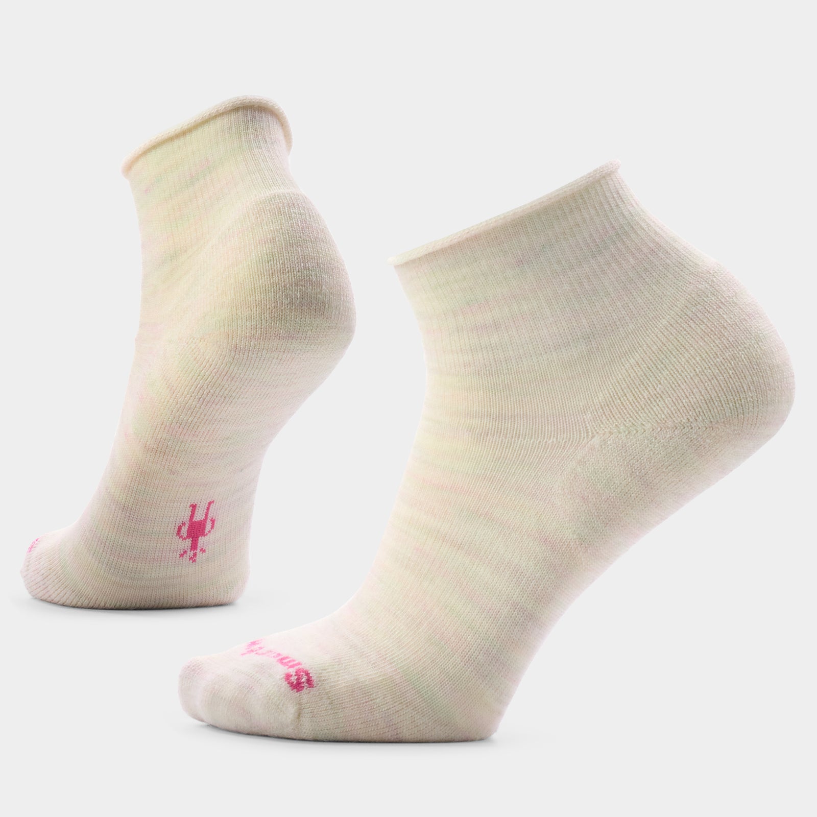 Women's Everyday Roll Top Ankle Socks Purple Dawn - ver - 1