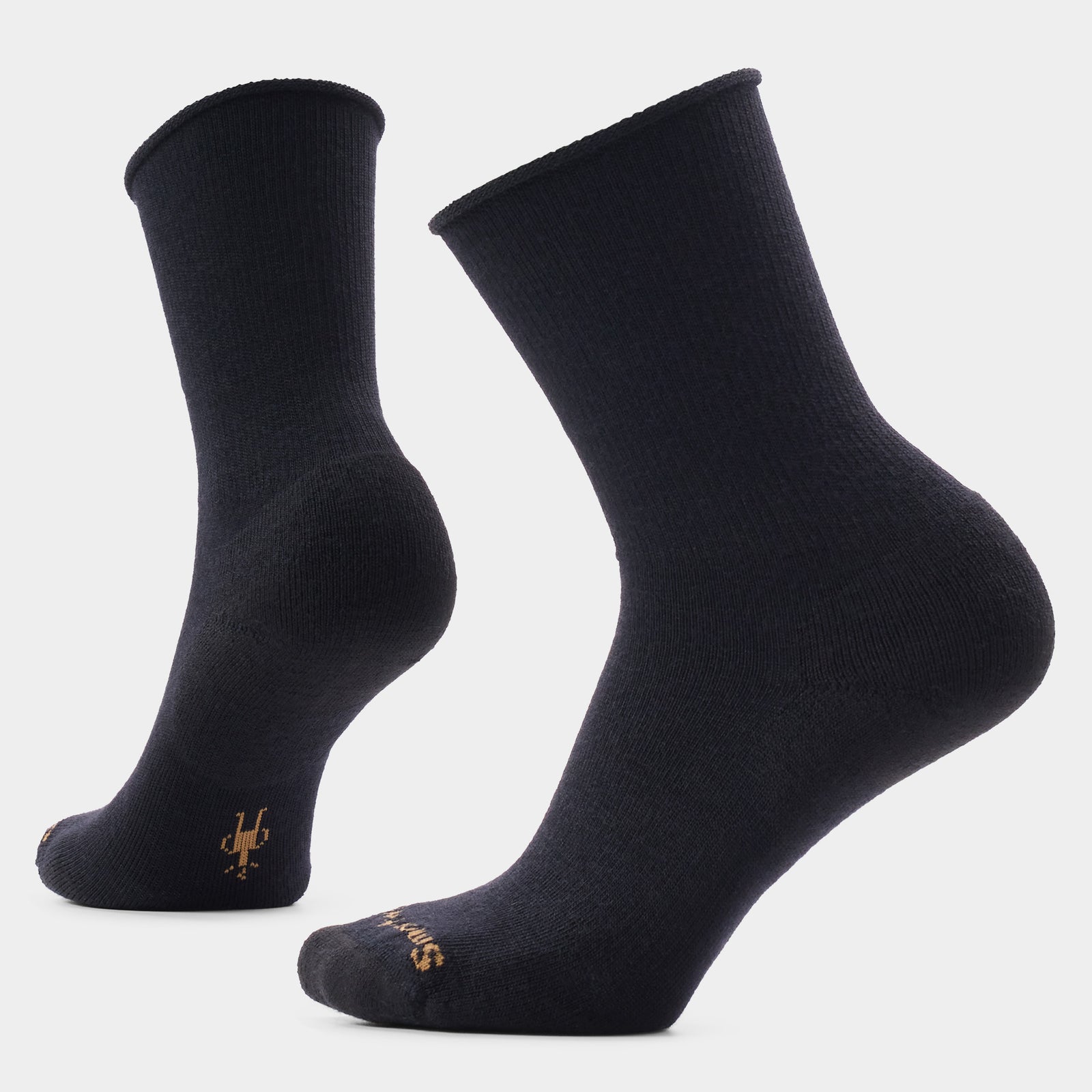 Women's Everyday Roll Top Crew Socks Moonbeam - voir - 7
