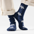 Women's Everyday Garden Vine Crew Socks Moonbeam - voir - 2