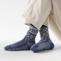 Women's Everyday Cozy Retro Sunflower Crew Socks Natural - voir - 8