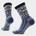 Women's Everyday Cozy Retro Sunflower Crew Socks Natural - voir - 7
