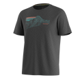 Men's Alpine Trace Active Short Sleeve Graphic Tee Charcoal Heather - ver - 3