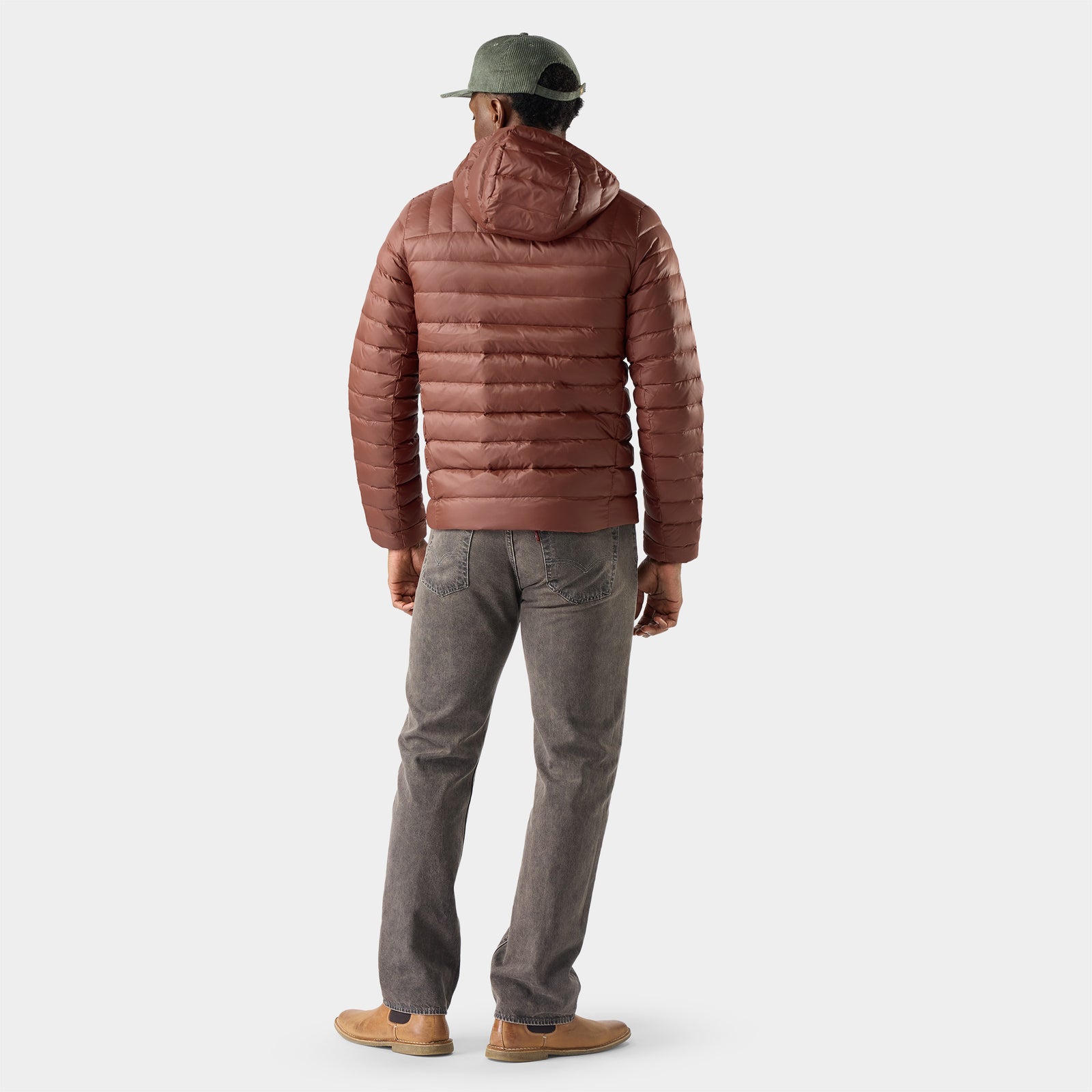 Men's Winterloft Hooded Jacket Burnt Sienna - ver - 2