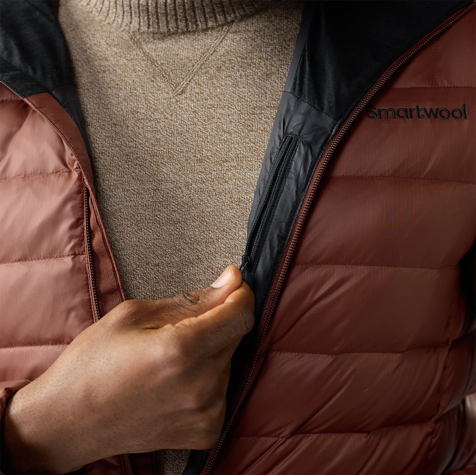 Men's Winterloft Hooded Jacket Burnt Sienna - ver - 3