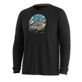 Men's First Chair Pursuit Active Long Sleeve Graphic Tee Mink Heather - ver - 3