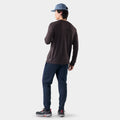 Men's First Chair Pursuit Active Long Sleeve Graphic Tee Mink Heather - ver - 2