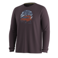 Men's First Chair Pursuit Active Long Sleeve Graphic Tee Mink Heather - ver - 3