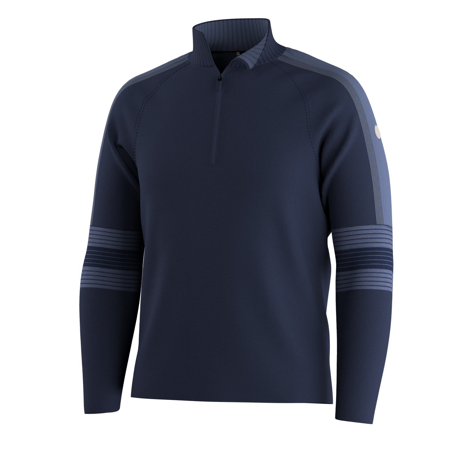 Men's Alpine 1/2 Zip Deep Navy-Nightfall Blue - ver - 3