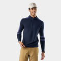 Men's Alpine 1/2 Zip Deep Navy-Nightfall Blue - ver - 1