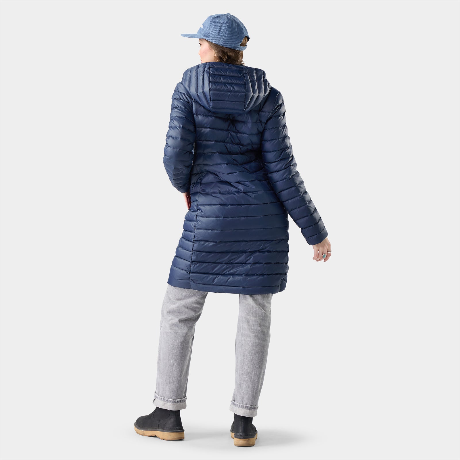 Women's Winterloft Hooded Parka Deep Navy - ver - 2