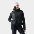 Women's Smartloft Cropped Jacket Nightfall Blue-Deep Navy - ver - 1