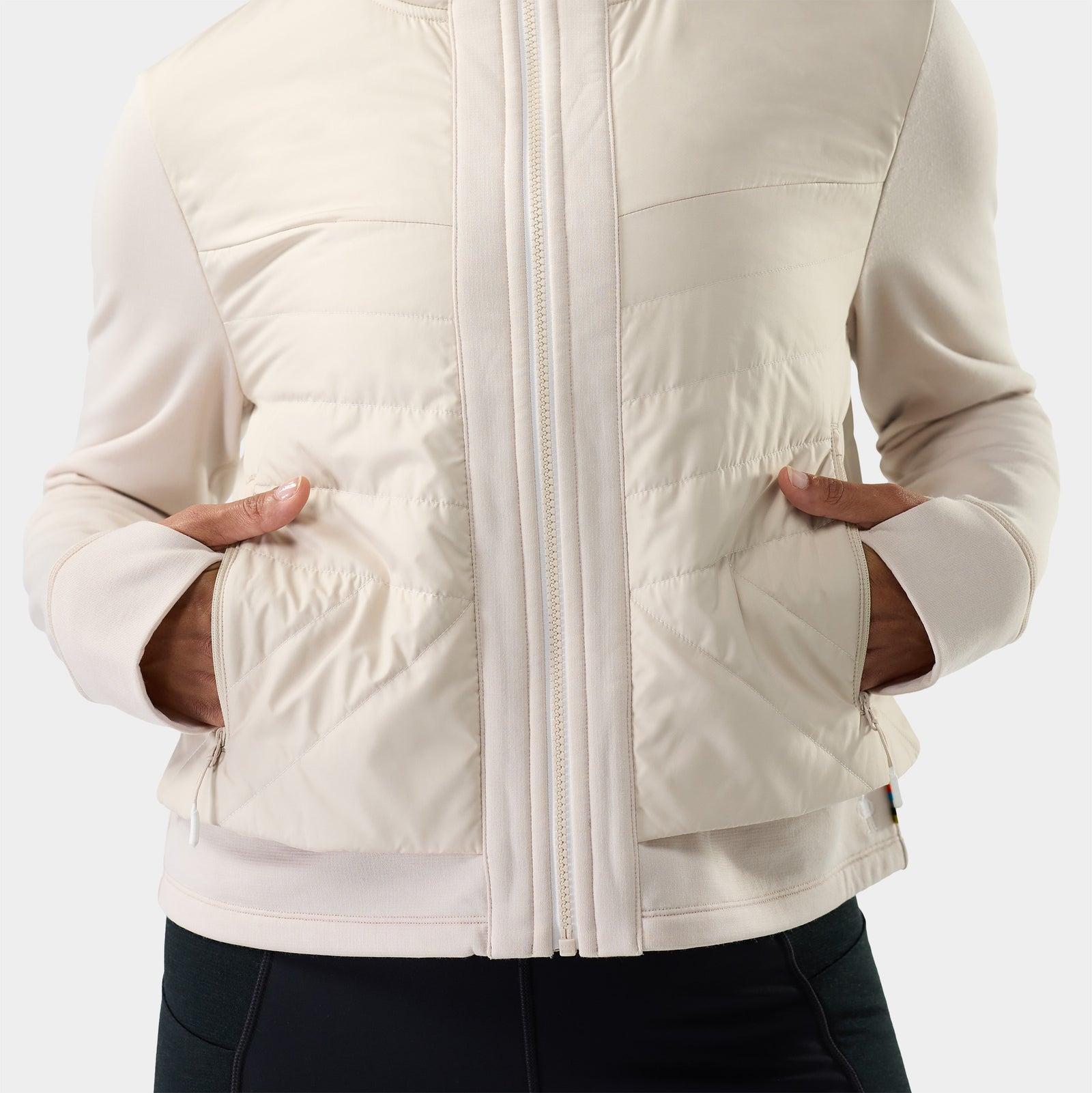 Women's Smartloft Cropped Jacket Nightfall Blue-Deep Navy - ver - 4