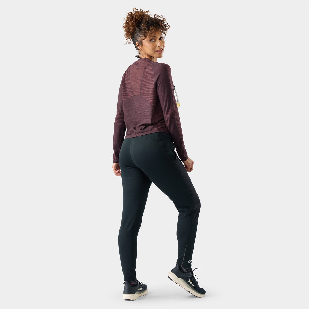 Pantalon coupe-vent Active Fleece pour femmes  - voir - 2