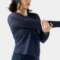 Women's Intraknit™ Seamless Long Sleeve Light Gray - ver - 3