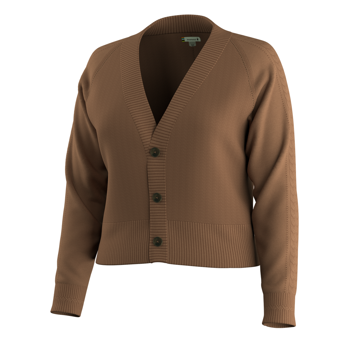 Women's Edgewood Cardigan Mocha Heather - ver - 3