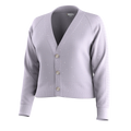Women's Edgewood Cardigan Purple Storm Donegal - ver - 3