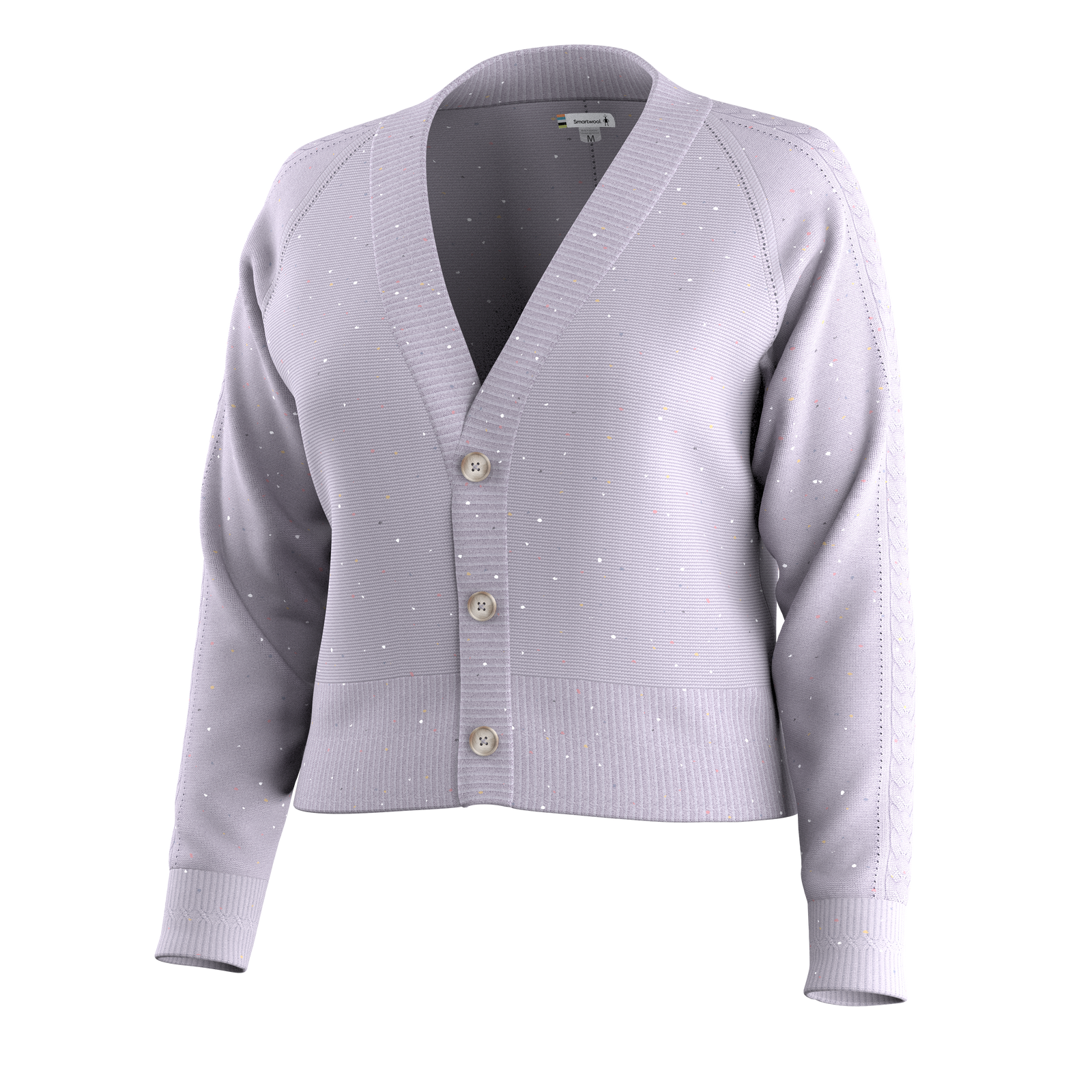 Women's Edgewood Cardigan Purple Storm Donegal - ver - 3