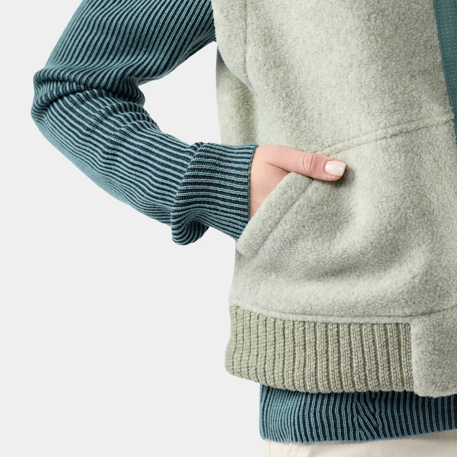 Veste en molleton Second Cut pour femmes  - voir - 3