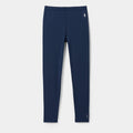 Kids' Classic Merino Blend Base Layer Bottom Deep Navy - ver - 3