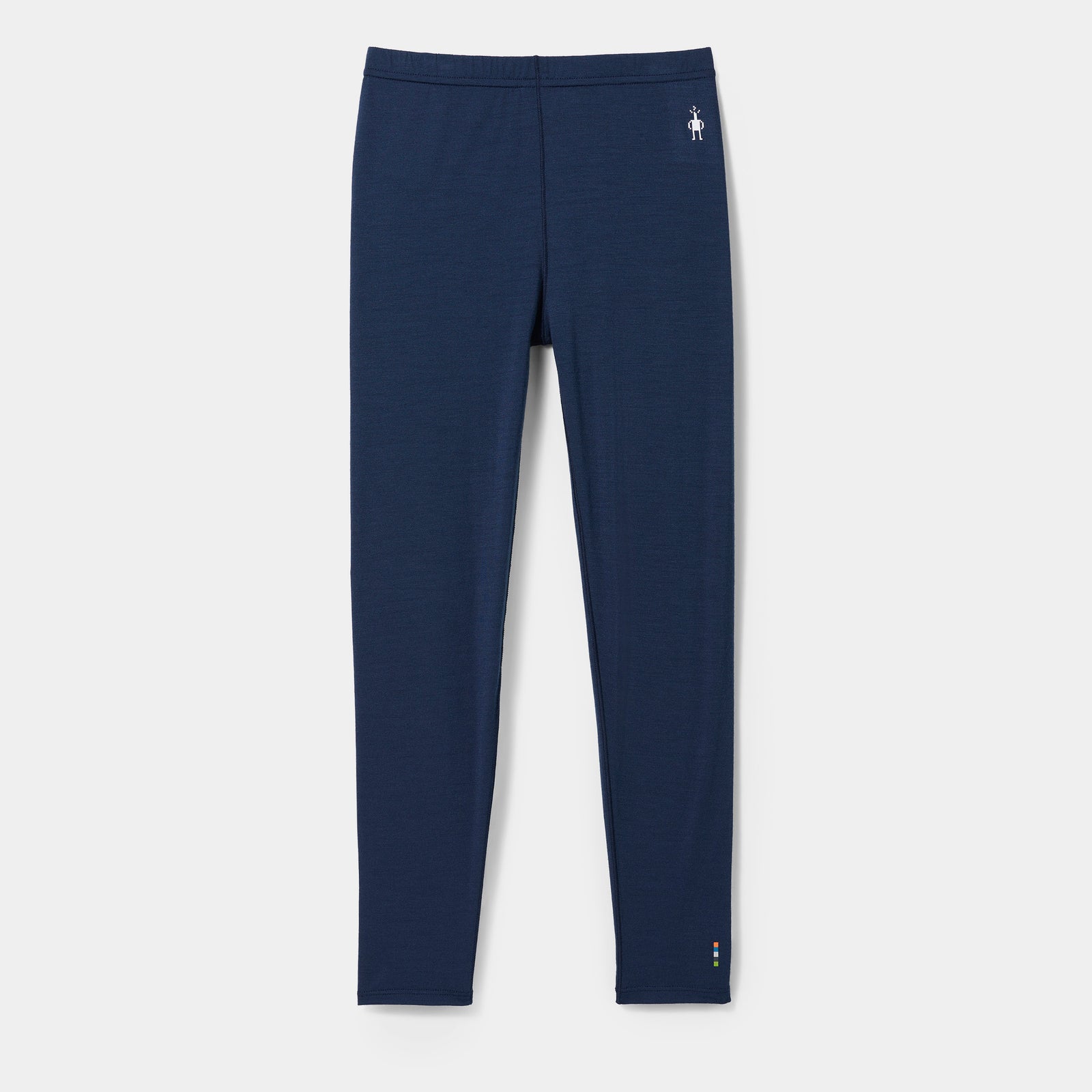 Kids' Classic Merino Blend Base Layer Bottom Deep Navy - ver - 3