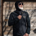 Men's Smartloft 1/2 Zip Hoodie Winter Moss - ver - 5