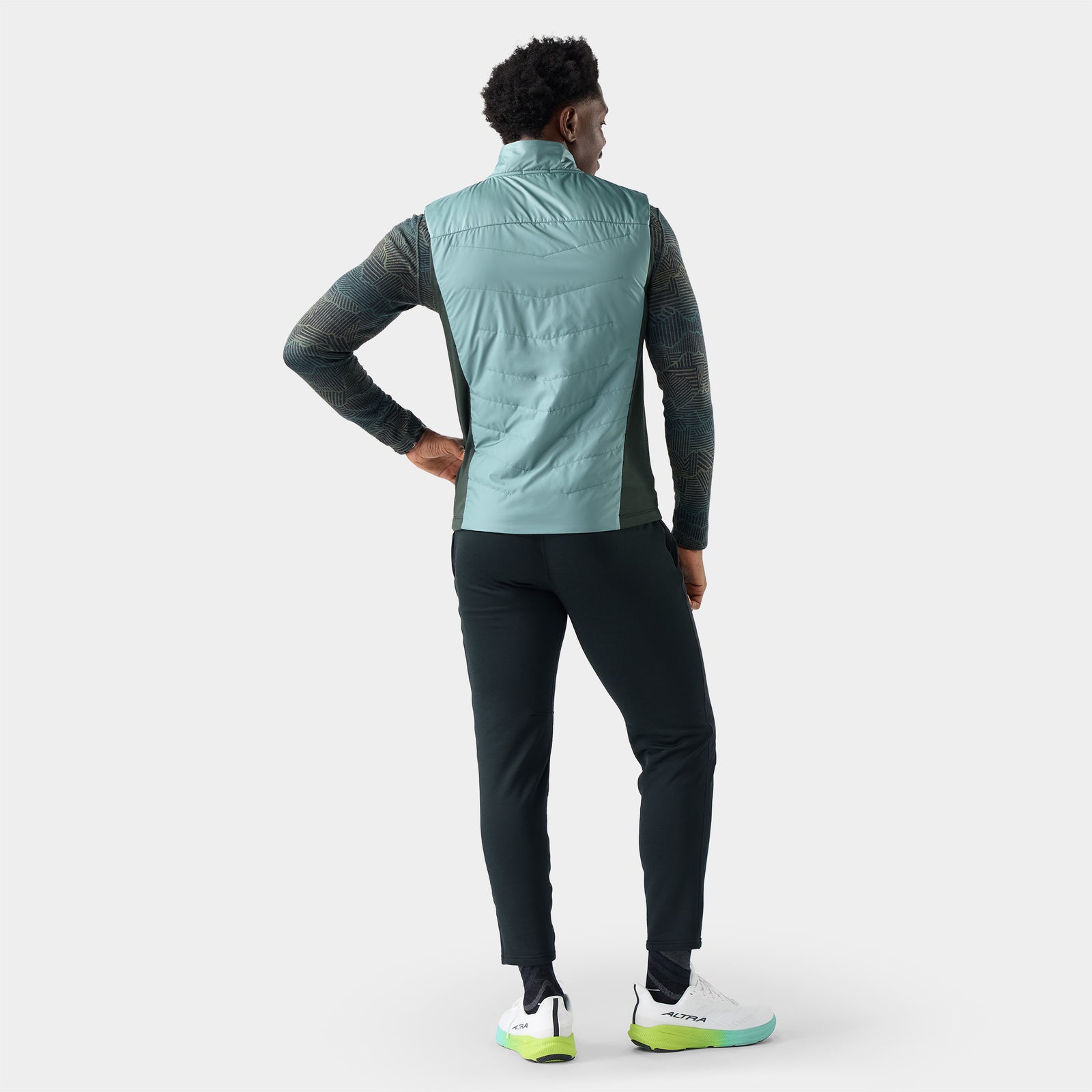 Men's Smartloft Vest Dusty Teal - ver - 2