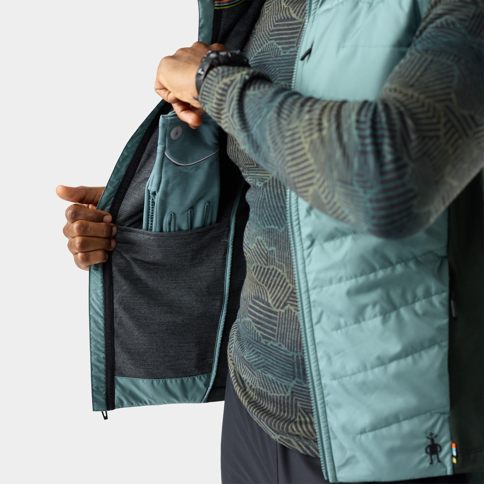 Men's Smartloft Vest Dusty Teal - ver - 3