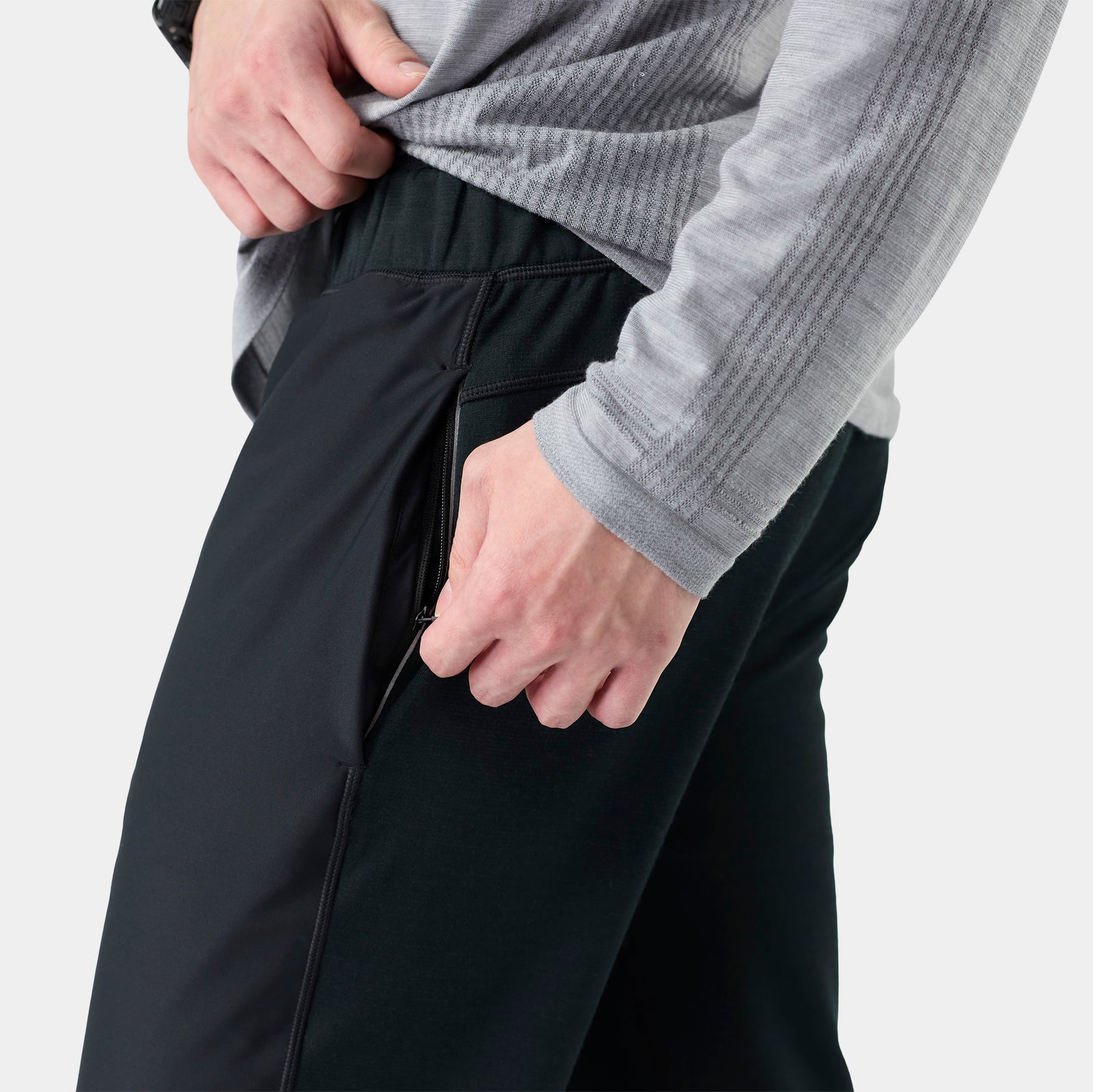 Men's Active Fleece Wind Pant Deep Navy - ver - 3