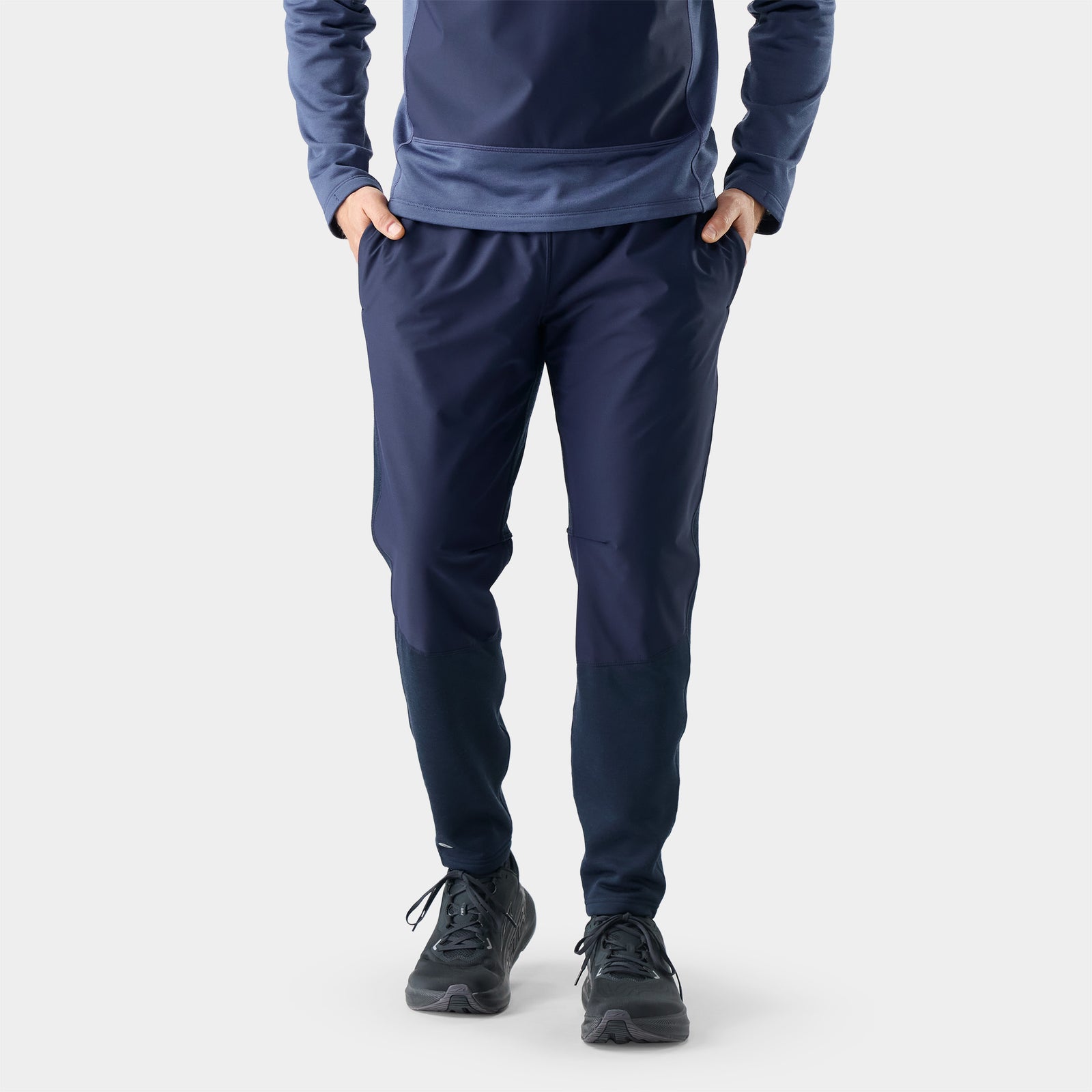 Pantalon coupe-vent Active Fleece pour hommes  - voir - 1