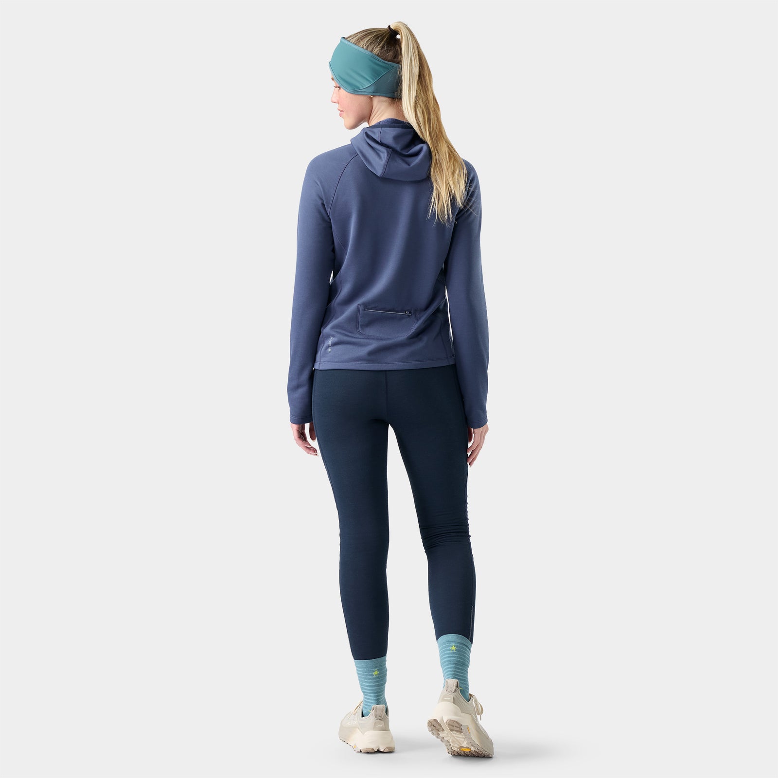 Haut à capuchon coupe-vent Active Fleece pour femmes  - voir - 2